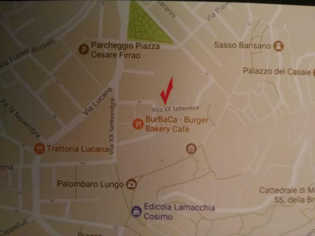 Casa Vacanze La Terra Dei Briganti Matera Eksteriør bilde